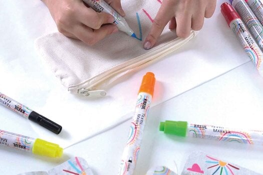 Felt-Tip Pen Kreul Junior Set Set of Textile Markers 7 pcs - 3