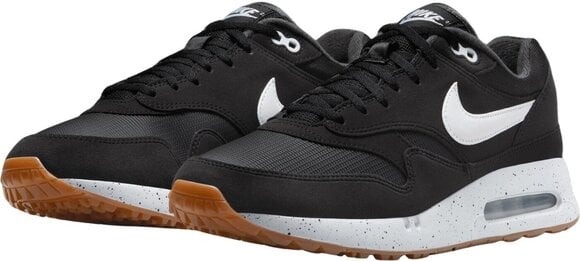 Golfsko til kvinder Nike Air Max 1 '86 Unisex Black/White 38,5 Golfsko til kvinder - 4