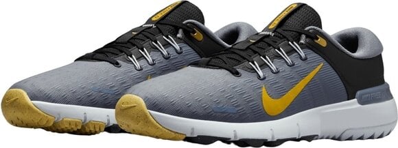 Women's golf shoes Nike Free Unisex Black/Cool Grey/Pure Platinum/Infinite Gold 38 Women's golf shoes - 5