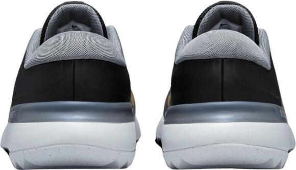 Golfsko til kvinder Nike Free Unisex Black/Cool Grey/Pure Platinum/Infinite Gold 38 Golfsko til kvinder - 7