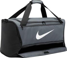 Rucsac urban / Geantă Nike Brasilia Geantă de voiaj Black/Cool Grey 60 L - 3