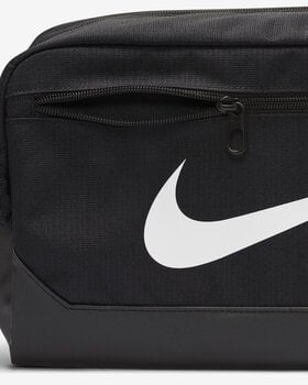 Lifestyle Backpack / Bag Nike Brasilia Shoe Bag Black/Black/White 11 L Sport Bag - 5