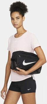 Lifestyle Backpack / Bag Nike Brasilia Shoe Bag Black/Black/White 11 L Sport Bag - 9