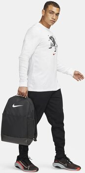 Lifestyle Backpack / Bag Nike Brasilia Backpack Black/White 24 L Sport Bag - 10