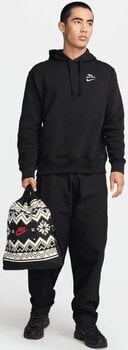 Lifestyle ruksak / Torba Nike Heritage Holiday Drawstring Bag Black/White Fair Isle Sportska torba - 7