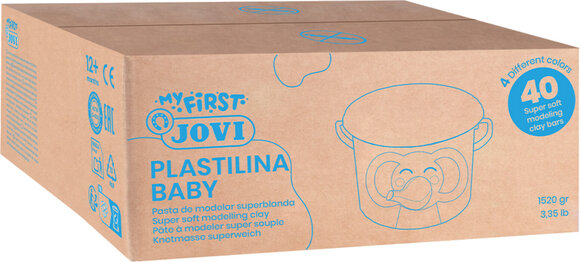 Modelleringslera för barn Jovi 371/40 Baby Modelleringslera för barn 40 x 38 g - 7