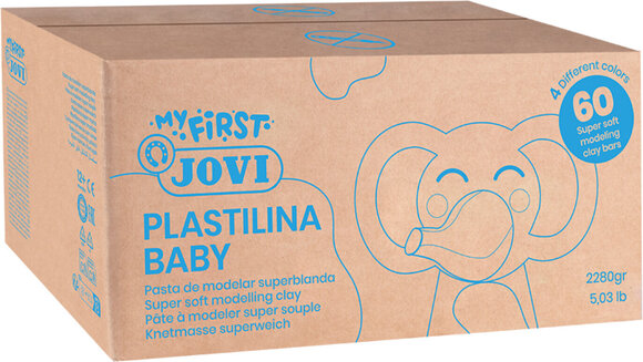 Lasten muovailuvaha Jovi 371/60 Baby Lasten muovailuvaha 60 x 38 g - 8