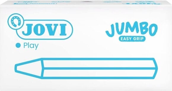 Masne bojice Jovi Jumbo Easy Masne bojice Black 12 kom - 3