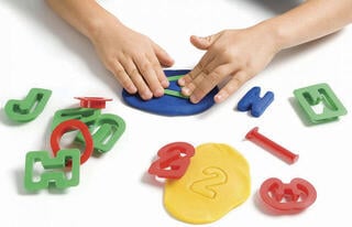 Children's Modelling Clay Jovi Soft Dough Purple - 1