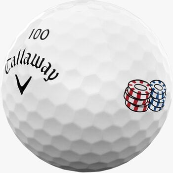 Bolas de golfe Callaway Supersoft 2023 Casino Bolas de golfe - 9