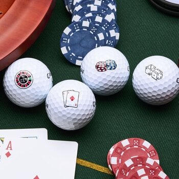 Нова топка за голф Callaway Supersoft 2023 Casino Нова топка за голф - 15