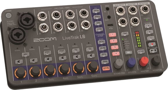 Estudio compacto multipista Zoom LiveTrak L-6 Estudio compacto multipista - 3