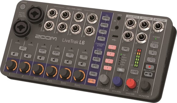 Studio compact multitrack Zoom LiveTrak L-6 Studio compact multitrack - 4