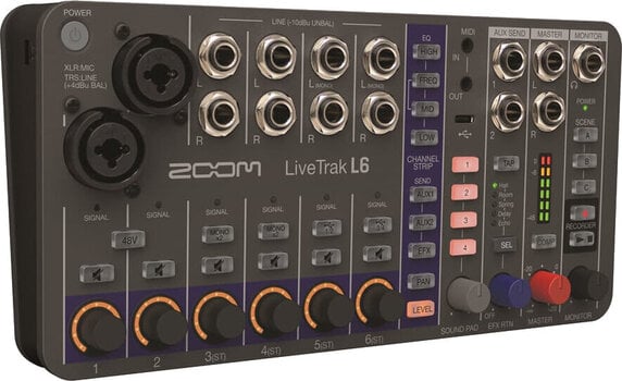 Studio compact multitrack Zoom LiveTrak L-6 Studio compact multitrack - 5