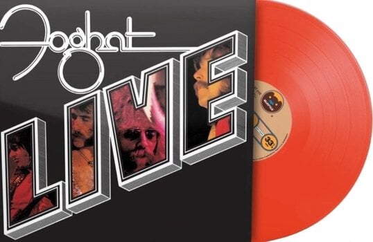 Vinyl Record Foghat - Live (Transparent Orange Coloured) (Limited Edition) (LP) - 2