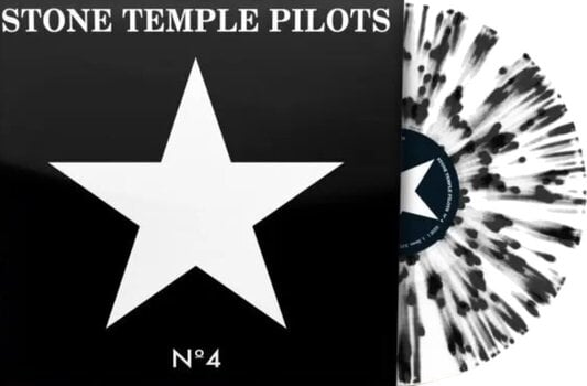 Vinylplade Stone Temple Pilots - No. 4 (Black & White Splatter Coloured) (Limited Edition) (LP) - 2