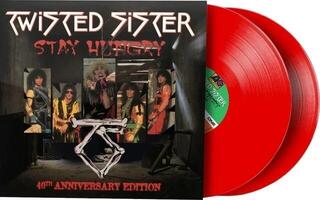 Disco de vinilo Twisted Sister - Stay Hungry (Translucent Red Coloured) (Limited Edition) (2 LP) - 1