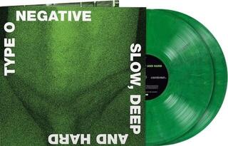 Płyta winylowa Type O Negative - Slow Deep And Hard (Green & Black Marbled Coloured) (Limited Edition) (2 LP) - 1