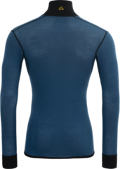 Thermal Underwear Devold Wool Mesh 190 Zip Neck Man Flood/Caviar - 1