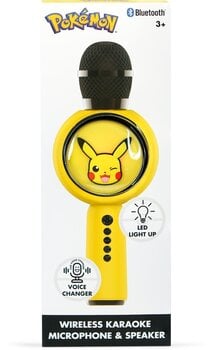 Karaoke System OTL Technologies Pokémon Pikachu PopSing LED Karaoke System - 10