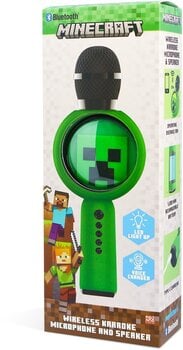 Karaoke System OTL Technologies Minecraft PopSing LED Karaoke System - 9