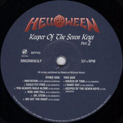 LP platňa Helloween - Keeper Of The Seven Keys, Pt. II (LP) - 3