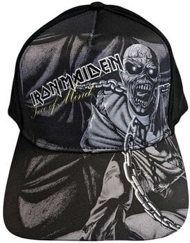 Kappe Iron Maiden Kappe Piece Of Mind Greyscale Black - 2