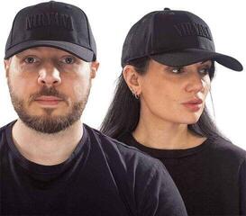 Cap Nirvana Text Logo Cap Black - 1