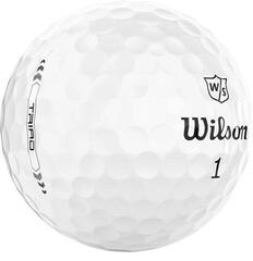 Golfové lopty Wilson Staff Triad White Standard Golfové lopty - 1