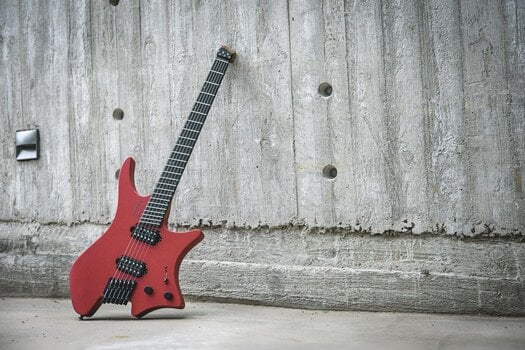 Chitarra Headless Strandberg Boden Metal NX 6 Blood Red Chitarra Headless - 11