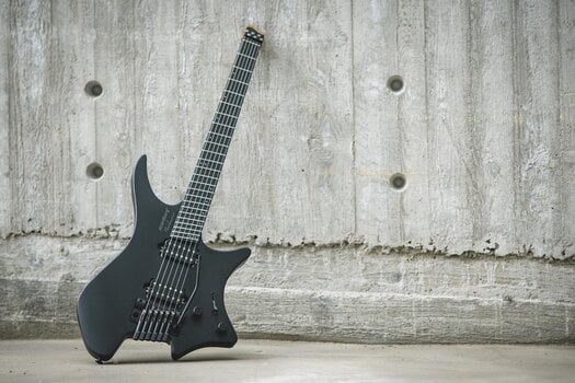 Guitarra sem cabeçalho Strandberg Boden Metal NX 6 Tremolo Black Granite Guitarra sem cabeçalho - 10