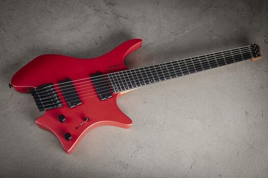 Headless Guitar Strandberg Boden Metal NX 7 Blood Red Headless Guitar - 14