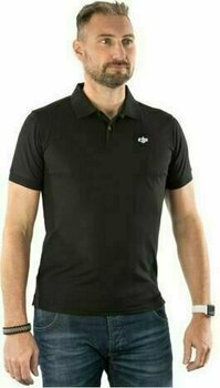 Rövid ujjú póló DJI Polo Shirt Black L - 2