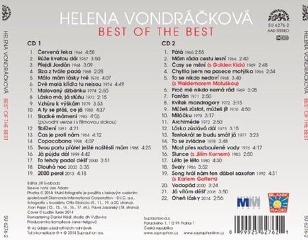 Muziek CD Helena Vondráčková - Best of The Best (2 CD) - 2