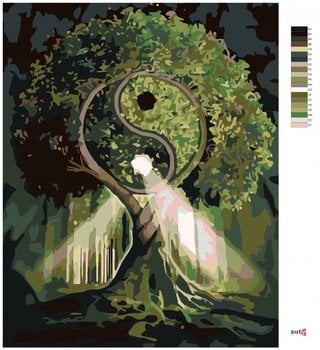 Painting by Numbers Zuty Painting by Numbers Harmony Tree - 2