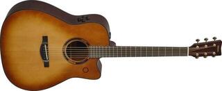 Guitare Dreadnought acoustique-électrique Yamaha TAG3 C Sand Burst Guitare Dreadnought acoustique-électrique - 4