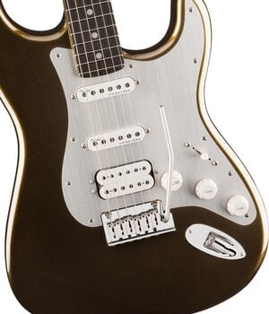 Electric guitar Fender American Ultra II Stratocaster HSS EB Texas Tea Electric guitar - 3