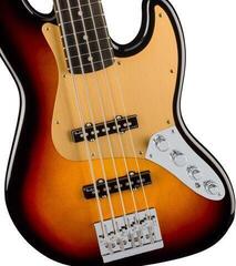 5-string Bassguitar Fender American Ultra II Jazz Bass V EB Ultraburst 5-string Bassguitar - 2