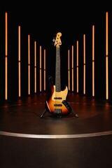 5-string Bassguitar Fender American Ultra II Jazz Bass V EB Ultraburst 5-string Bassguitar - 7