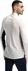 Hiihto t-paita / huppari Dale of Norway Vail Mens Half Zip Baselayer Navy/Off White XL Villapaita - 3