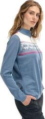Ski T-shirt / Hoodie Dale of Norway Liberg Womens Jacket Blue Shadow/Off White S Jumper - 2