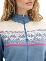 Ski T-shirt / Hoodie Dale of Norway Liberg Womens Jacket Blue Shadow/Off White S Jumper - 4