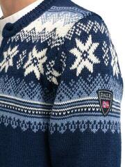 Ski T-shirt / Hoodie Dale of Norway Veafjord Mens Jacket Navy/Blue Shadow/Cream M Jacket - 4