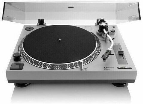 DJ Turntable Lenco L-3808 Grey DJ Turntable - 3
