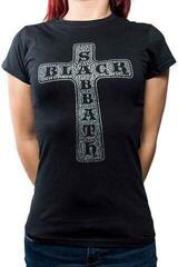 T-shirt Black Sabbath Cross Black XL Feminino T-shirt - 2