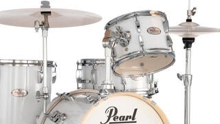 Akustická bicí sada Pearl Midtown MT564/C-D33 Pure White Akustická bicí sada - 1