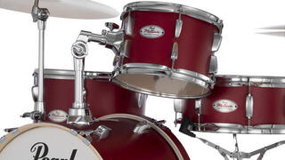 Ακουστικό Ντραμς Σετ Pearl Midtown MT564/C-D747 Matte Red Ακουστικό Ντραμς Σετ - 3