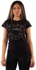 Košulja Pink Floyd Circle Logo Womens Majica kratkih rukava/Black/Kratak - 3
