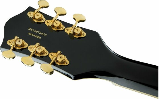 Gitara semi-akustyczna Gretsch G5420TG Electromatic Hollow Body Black w Gold Hardware - 5