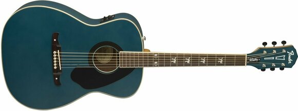 Guitare acoustique-électrique Fender Tim Armstrong Hellcat FSR Sapphire Blue - 3